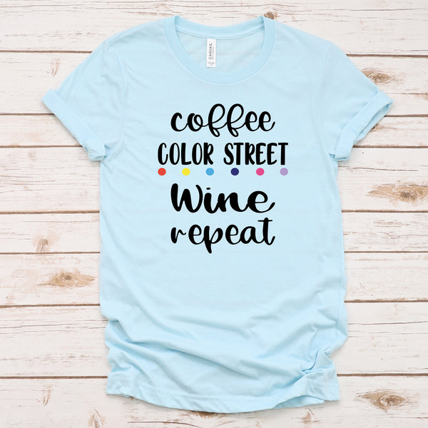Coffee Color Street Wine Repeat