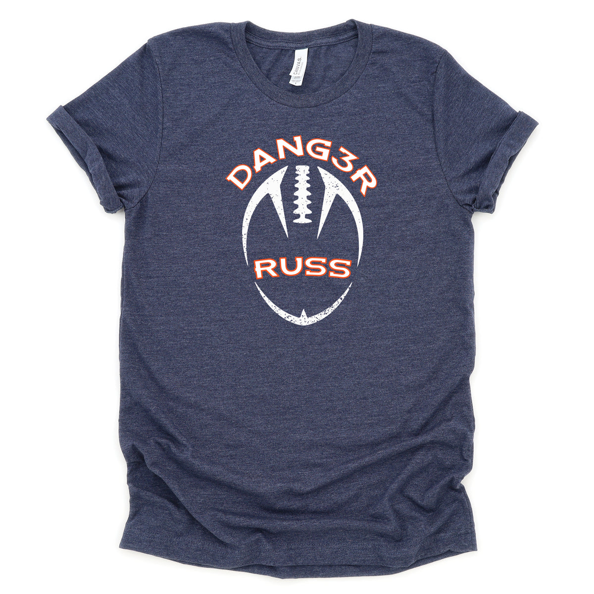 Navy Broncos Wilson Lets Ride T-Shirt Adult at  Men's Clothing store