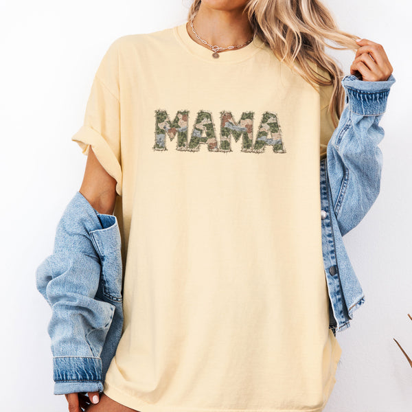 Mama Camo Patchwork