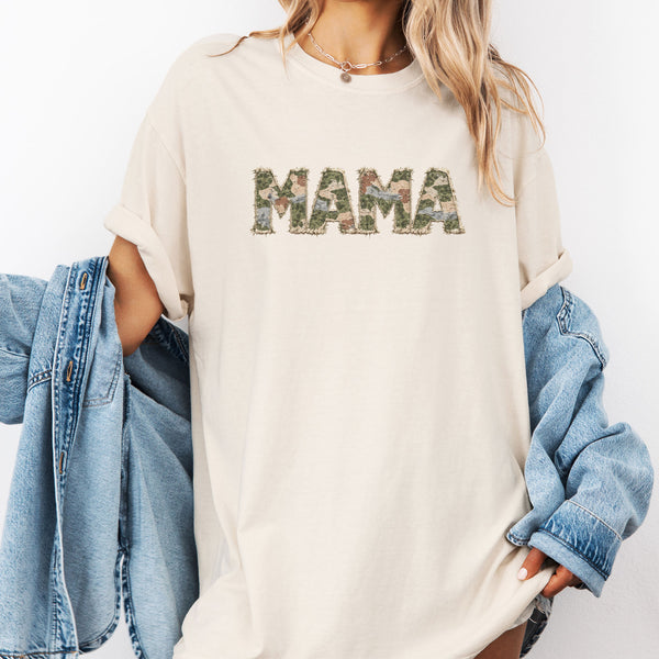 Mama Camo Patchwork