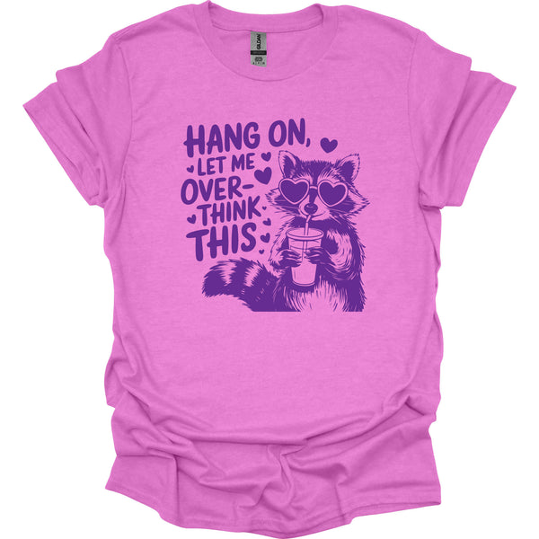 Hang On Let Me Raccoon Graphic