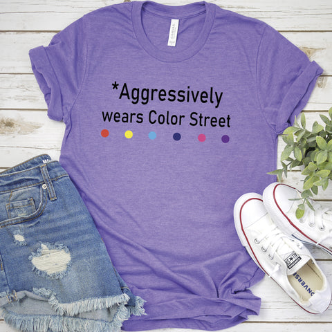 Aggressively Wears Color Street