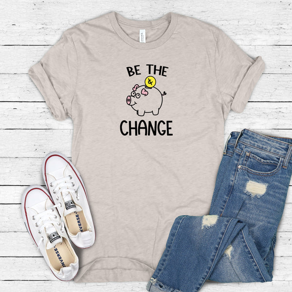 Be the Change Piggy Bank