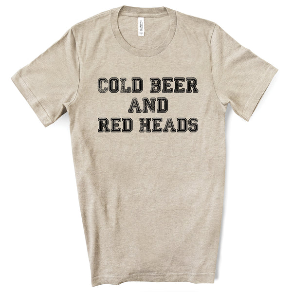 Cold Beer and Red Heads