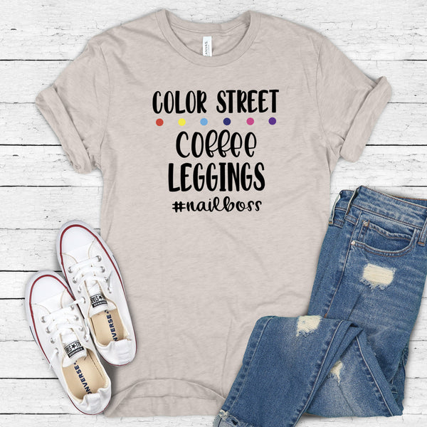 Color Street Coffee Leggings