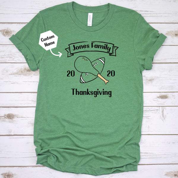 Custom Family Thanksgiving T-Shirt