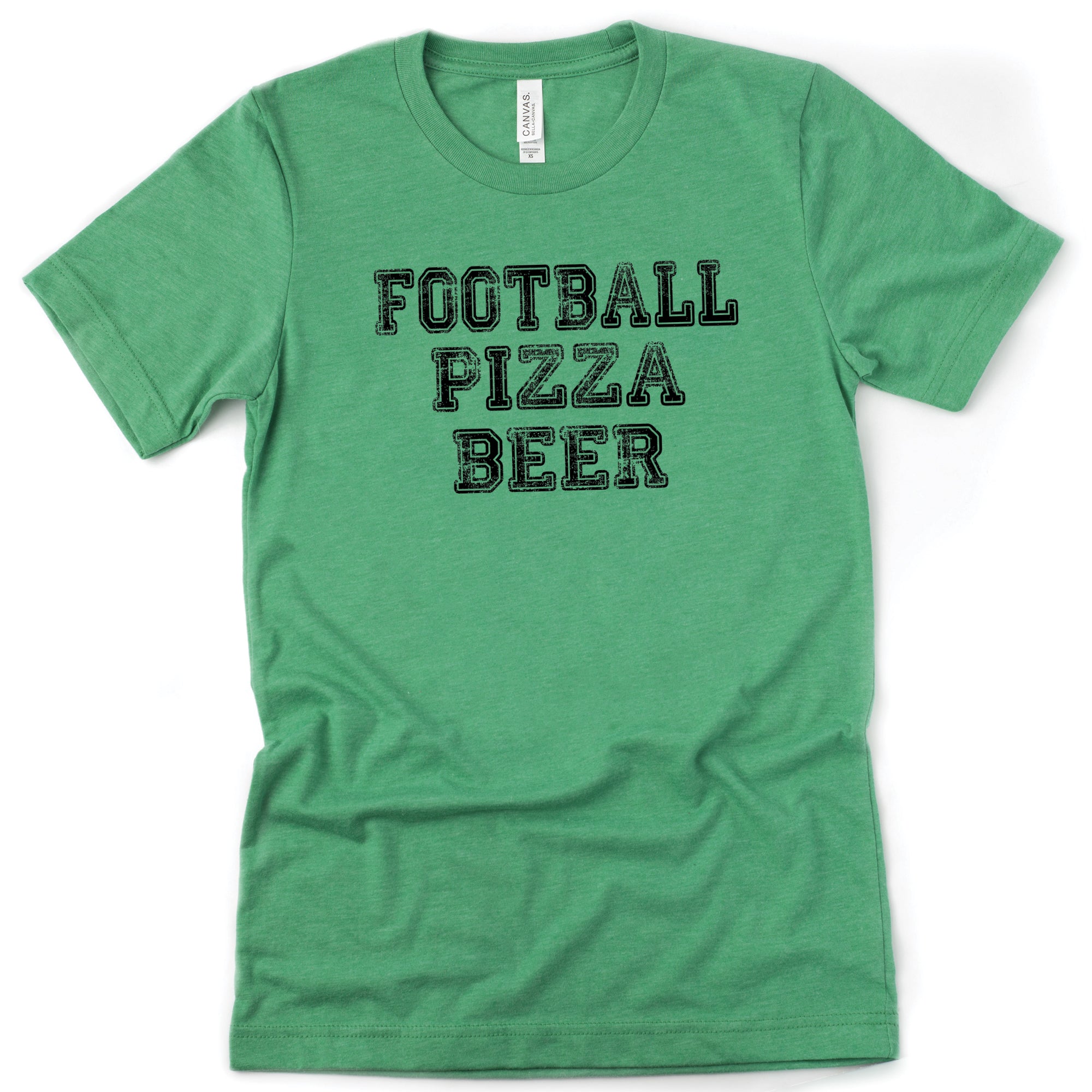 Football Pizza Beer