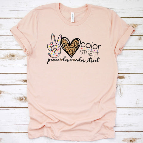 Peace Love Color Steet - Leopard